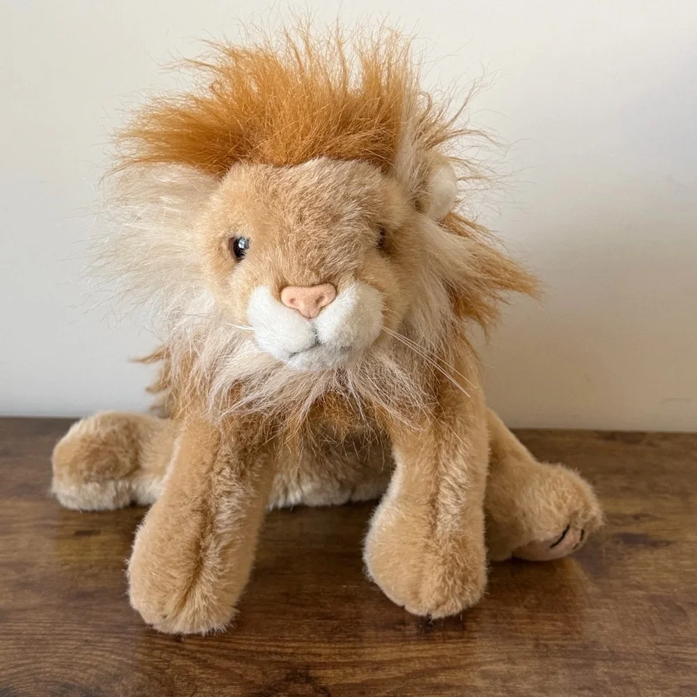 Ty Beanie Buddy Sahara the Lion Plush 1997 12” Retired Stuffed Animal Toy